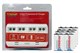 8 Bay 9 Volt Smart Charger + 8 x 9 Volt Tenergy Premium NiMH Batteries (250 mAh)