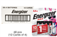 48 x AA Energizer MAX E91BP-4 Alkaline Batteries (12 Cards of 4)