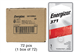 72 x 371 / SR920SW Energizer Silver Oxide Button Batteries (On a Card)