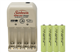 Sunbeam AA / AAA Battery Charger + 4 AAA NiMH Batteries (900 mAh)
