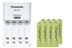 Panasonic BQ-CC17 Smart Battery Charger + 8 AAA NiMH Batteries (900 mAh)	