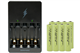 Rayovac AA / AAA Compact Charger + 8 AAA NiMH Batteries (900 mAh)