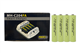 Powerex MH-C204FA AA / AAA Smart Battery Charger & 4 AAA NiMH Batteries (900 mAh)