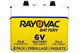 2-Pack Rayovac 944 6 Volt Spring Top Zinc Carbon Lantern Battery