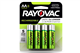 8 x AA NiMH Rayovac 1350 mAh Batteries (Carded)