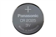 25 x CR2025 Panaonsic 3 Volt Lithium Coin Cell Batteries