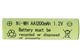 AA NiMH Flat Top Battery (1200 mAh)