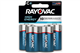 4 x C Rayovac High Energy Batteries (Carded)