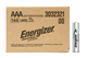 144 x AAA Energizer Industrial Lithium (LN92 / L92) Batteries