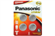 CR2025 Panasonic 3 Volt Lithium Coin Cell Batteries (4 on a Card)