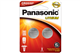 CR2032 Panasonic 3 Volt Lithium Coin Cell Batteries (2 on a Card)