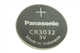 50 x CR3032 Panasonic 3 Volt Lithium Coin Cell Batteries